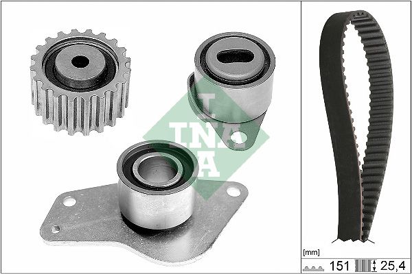 Schaeffler INA 530 0185 10 Timing Belt Kit