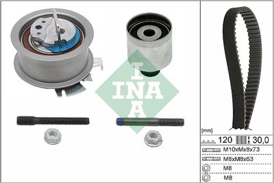 Timing Belt Kit Schaeffler INA 530 0201 10