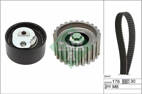 Schaeffler INA 530 0232 10 Timing Belt Kit