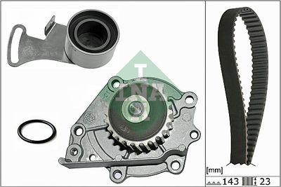 Water Pump & Timing Belt Kit Schaeffler INA 530 0242 30