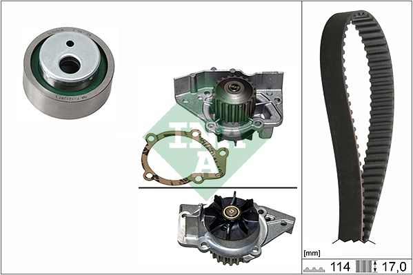 Schaeffler INA 530 0258 31 Water Pump & Timing Belt Kit