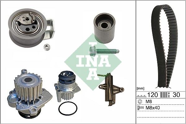 Schaeffler INA 530 0340 31 Water Pump & Timing Belt Kit