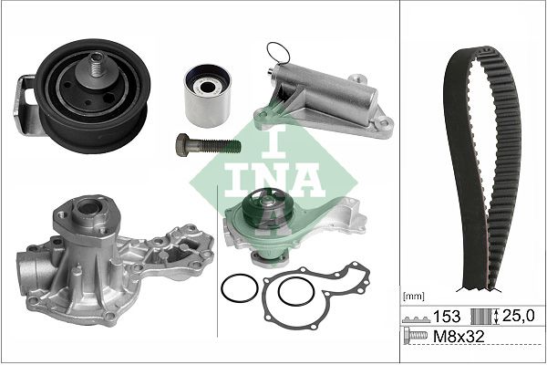 Schaeffler INA 530 0359 30 Water Pump & Timing Belt Kit