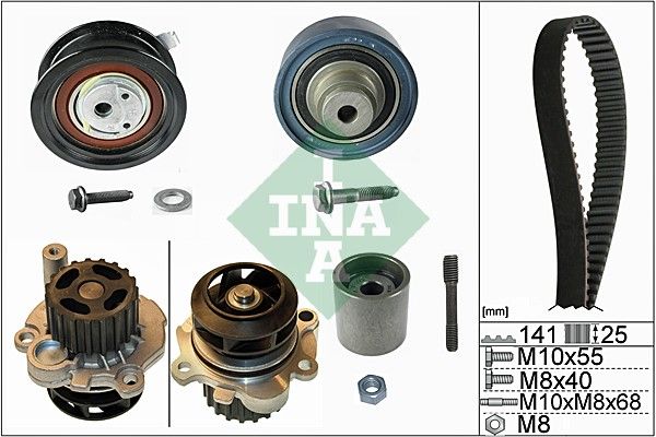 Schaeffler INA 530 0361 31 Water Pump & Timing Belt Kit