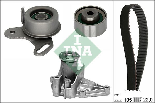 Schaeffler INA 530 0427 31 Water Pump & Timing Belt Kit