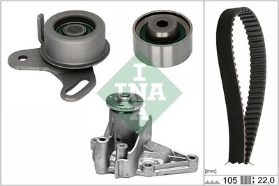Water Pump & Timing Belt Kit Schaeffler INA 530 0427 31