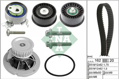 Water Pump & Timing Belt Kit Schaeffler INA 530 0441 30