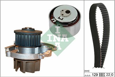 Water Pump & Timing Belt Kit Schaeffler INA 530 0462 30