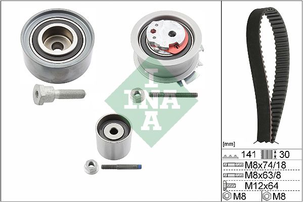 Schaeffler INA 530 0463 10 Timing Belt Kit