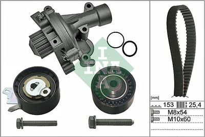 Water Pump & Timing Belt Kit Schaeffler INA 530 0471 30