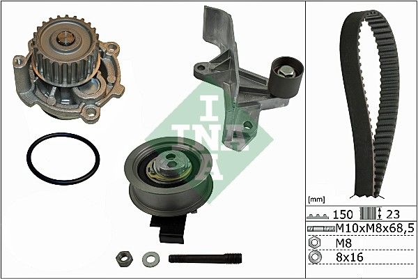 Schaeffler INA 530 0546 31 Water Pump & Timing Belt Kit