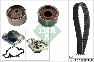 Water Pump & Timing Belt Kit Schaeffler INA 530 0566 30