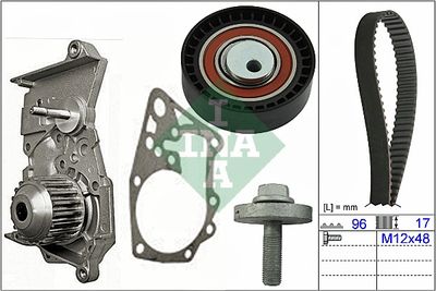 Water Pump & Timing Belt Kit Schaeffler INA 530 0604 30