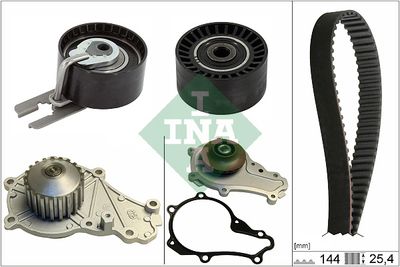 Water Pump & Timing Belt Kit Schaeffler INA 530 0615 30