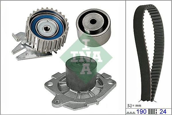 Schaeffler INA 530 0620 30 Water Pump & Timing Belt Kit