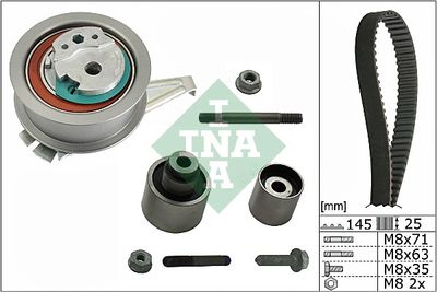 Timing Belt Kit Schaeffler INA 530 0650 10