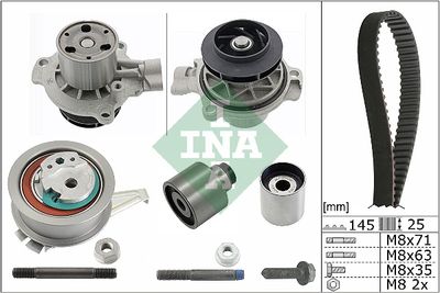 Water Pump & Timing Belt Kit Schaeffler INA 530 0650 31