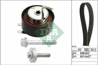 Timing Belt Kit Schaeffler INA 530 0693 10