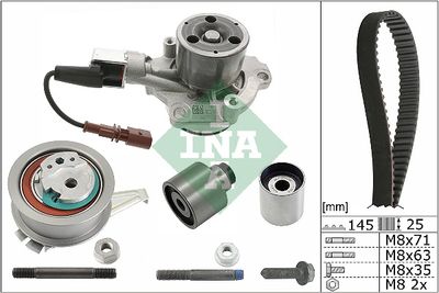 Water Pump & Timing Belt Kit Schaeffler INA 530 0699 30