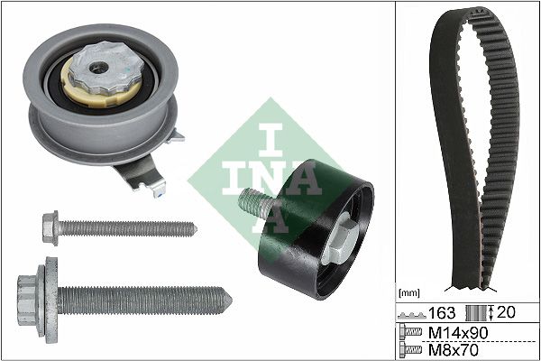 Schaeffler INA 530 0711 10 Timing Belt Kit