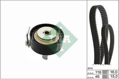 Timing Belt Kit Schaeffler INA 530 0745 10