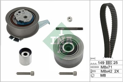 Timing Belt Kit Schaeffler INA 530 0835 10