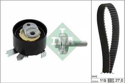 Timing Belt Kit Schaeffler INA 530 0843 10