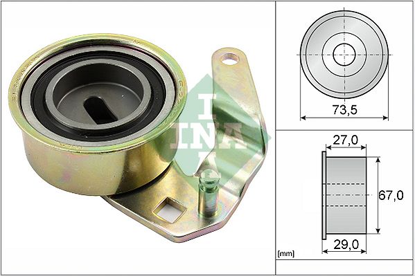 Schaeffler INA 531 0050 10 Tensioner Pulley, timing belt