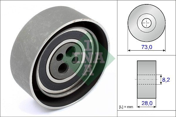 Schaeffler INA 531 0103 20 Tensioner Pulley, timing belt