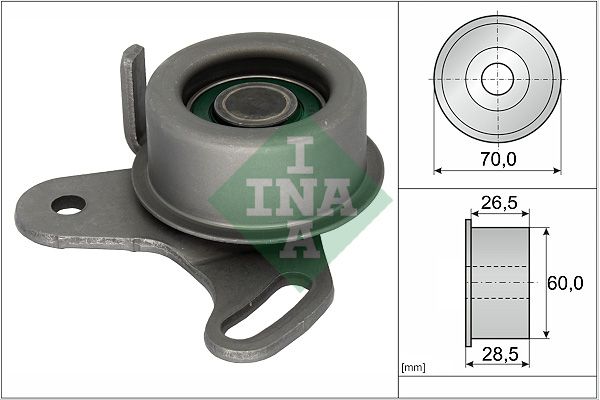 Schaeffler INA 531 0118 20 Tensioner Pulley, timing belt