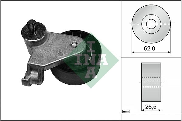 Schaeffler INA 531 0171 10 Tensioner Pulley, timing belt