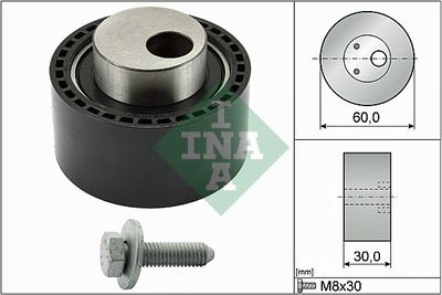 Tensioner Pulley, timing belt Schaeffler INA 531 0264 10