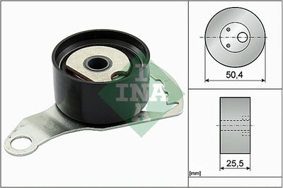 Tensioner Pulley, timing belt Schaeffler INA 531 0272 30