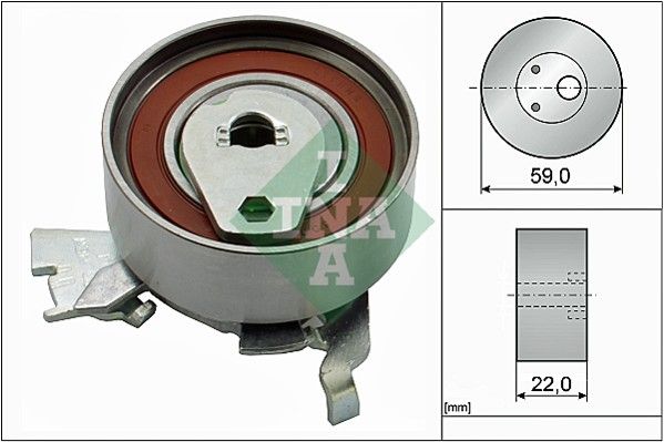 Schaeffler INA 531 0273 30 Tensioner Pulley, timing belt