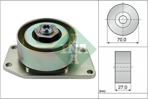 Schaeffler INA 531 0306 10 Tensioner Pulley, V-ribbed belt