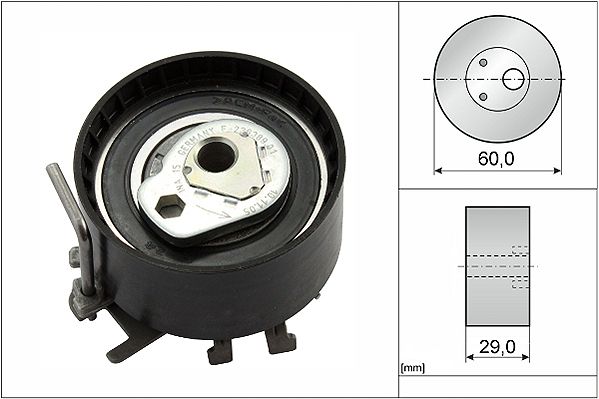 Schaeffler INA 531 0404 10 Tensioner Pulley, timing belt