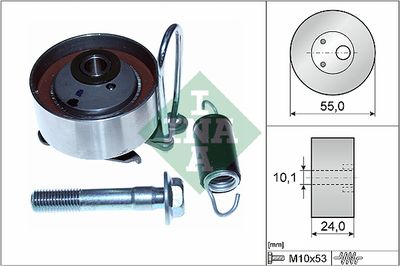 Tensioner Pulley, timing belt Schaeffler INA 531 0584 10