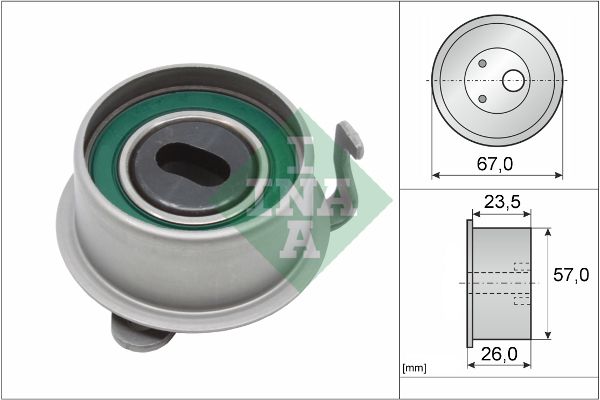 Schaeffler INA 531 0653 20 Tensioner Pulley, timing belt