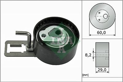 Tensioner Pulley, timing belt Schaeffler INA 531 0883 10