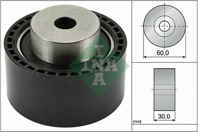 Deflection Pulley/Guide Pulley, timing belt Schaeffler INA 532 0196 10