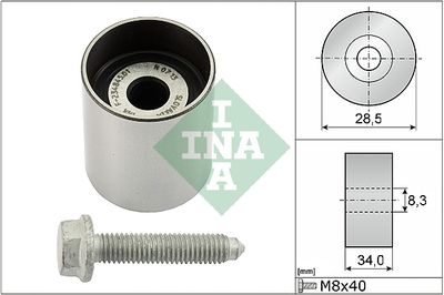 Deflection Pulley/Guide Pulley, timing belt Schaeffler INA 532 0197 10