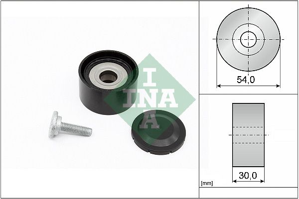 Schaeffler INA 532 0234 10 Deflection/Guide Pulley, V-ribbed belt