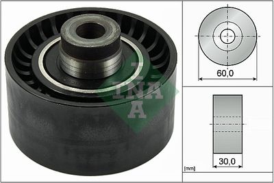 Deflection Pulley/Guide Pulley, timing belt Schaeffler INA 532 0345 10