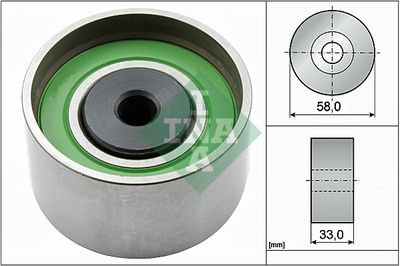 Deflection Pulley/Guide Pulley, timing belt Schaeffler INA 532 0386 20