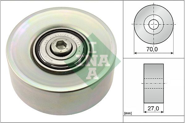 Schaeffler INA 532 0398 10 Deflection/Guide Pulley, V-ribbed belt