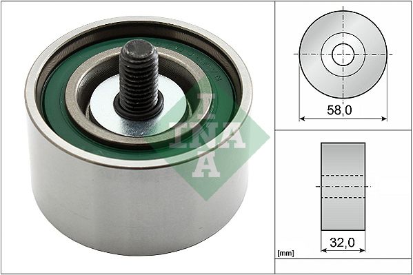 Schaeffler INA 532 0540 10 Deflection Pulley/Guide Pulley, timing belt