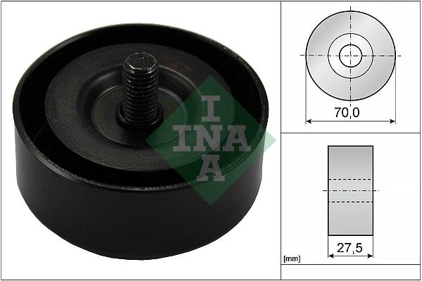 Schaeffler INA 532 0606 10 Deflection/Guide Pulley, V-ribbed belt