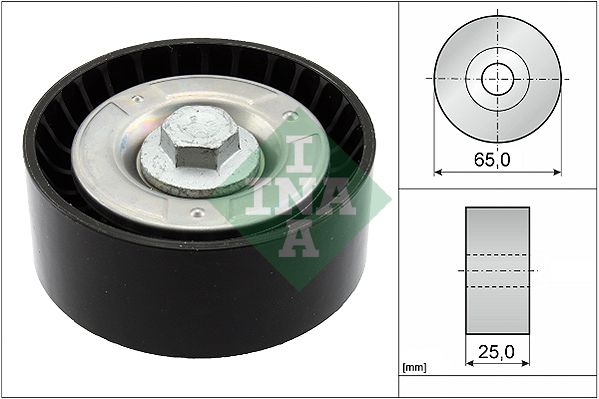 Schaeffler INA 532 0855 10 Deflection/Guide Pulley, V-ribbed belt