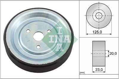 Deflection Pulley/Guide Pulley, V-belt Schaeffler INA 532 0912 10