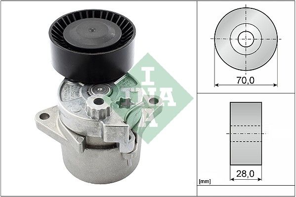 Schaeffler INA 533 0017 10 Belt Tensioner, V-ribbed belt